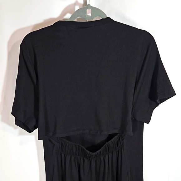 H&M black cutout dress Size M - Picture 4 of 6